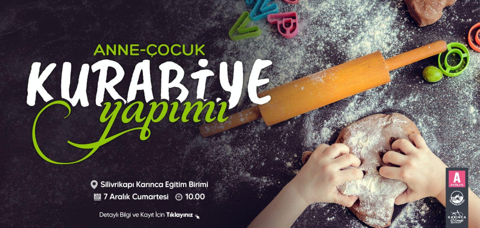 Anne-Çocuk Kurabiye Yapımı