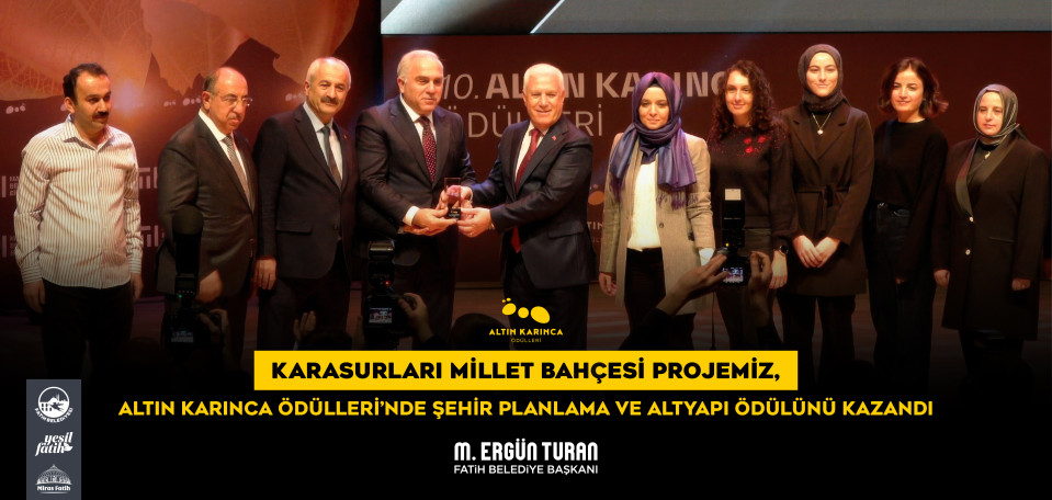 Millet Bahçesi Altın Karınca Ödülü