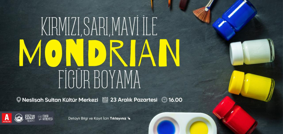 Mondrian Figür Boyama