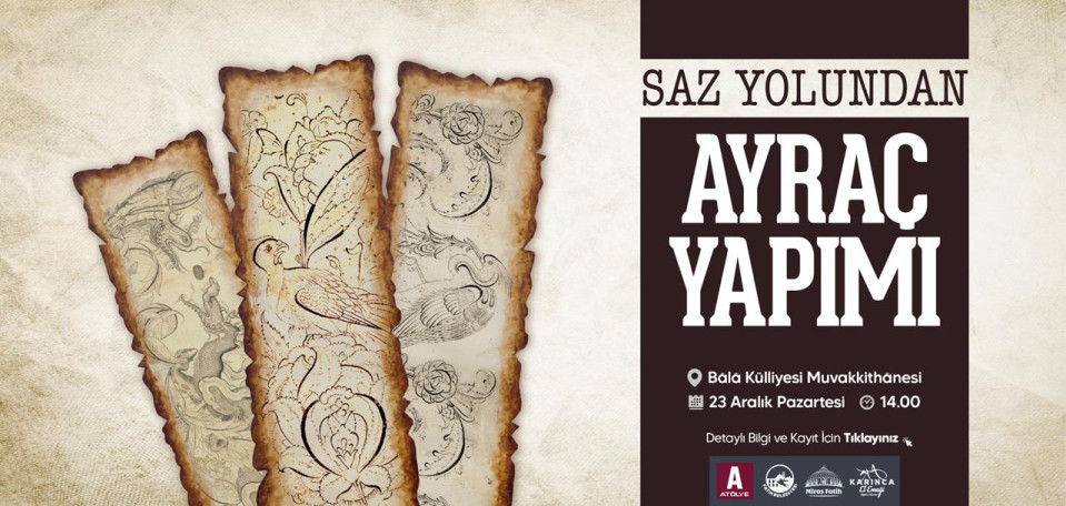 Saz Yolundan Ayraç Yapımı