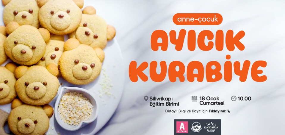 Anne-Çocuk Ayıcık Kurabiye