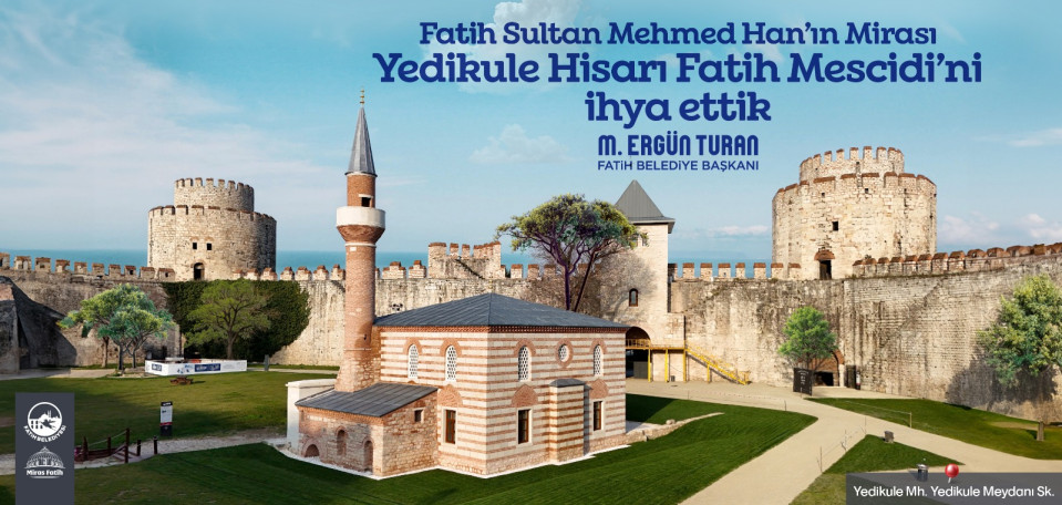 Yedikule Hisarı Fatih Mescidi'ni İhya Ettik