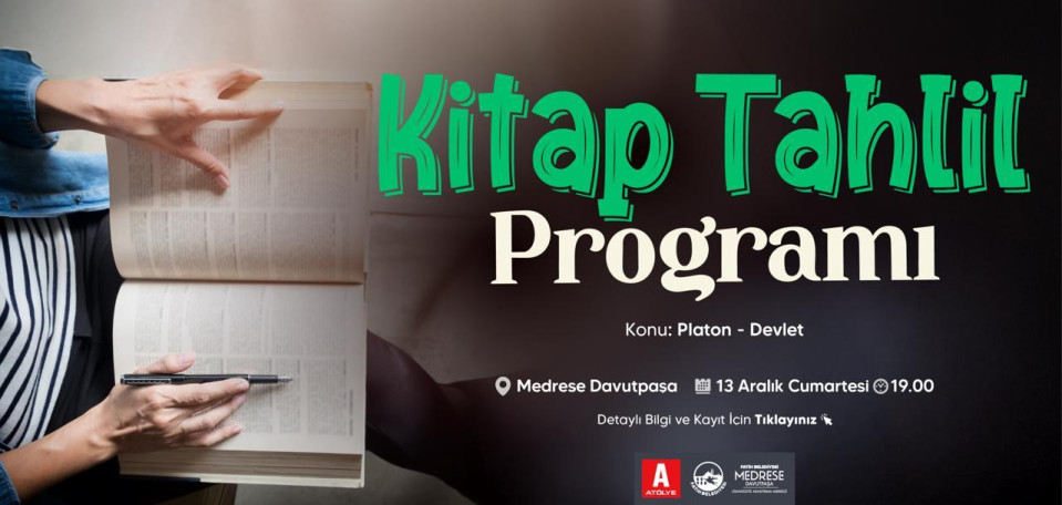 Kitap Tahlil Programı Kitap Tahlil Programı