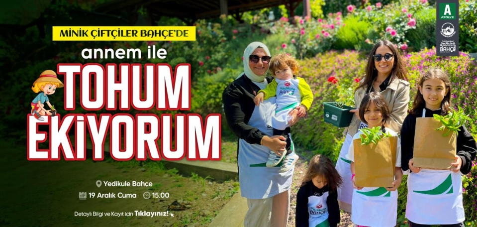 Annem İle Tohum Ekiyorum Annem İle Tohum Ekiyorum