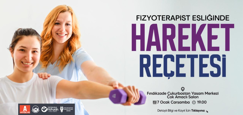 Fizyoterapist Eşliğinde Hareket Reçetesi Fizyoterapist Eşliğinde Hareket Reçetesi
