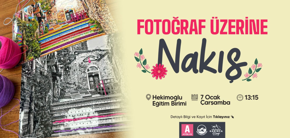 Fotoğraf Üzerine Nakış Fotoğraf Üzerine Nakış