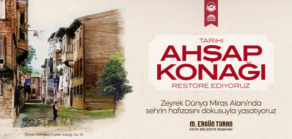 Tarihi Ahşap Konağı Restore Ediyoruz Tarihi Ahşap Konağı Restore Ediyoruz