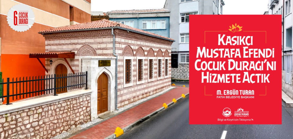 Kaşıkçı Mustafa Efendi Çocuk Durağı'nı Hizmete Açtık Kaşıkçı Mustafa Efendi Çocuk Durağı'nı Hizmete Açtık