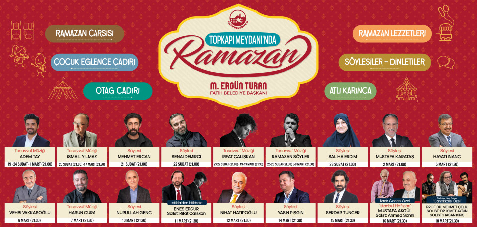 Topkapı Meydanı'nda Ramazan Etkinlikleri Topkapı Meydanı'nda Ramazan Etkinlikleri