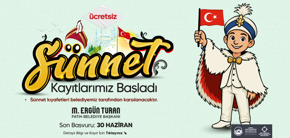 Sünnet Kayıtlarımız Başladı Sünnet Kayıtlarımız Başladı