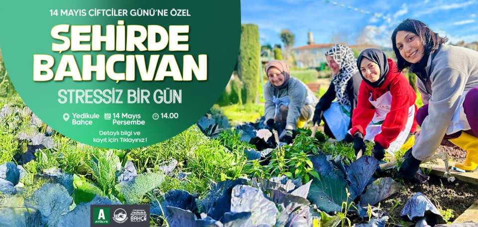 14 Mayıs Çiftçiler Gününe Özel Şehirde Bahçıvan 14 Mayıs Çiftçiler Gününe Özel Şehirde Bahçıvan