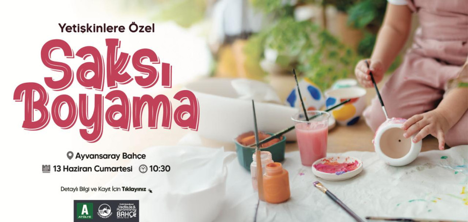 Saksı Boyama Saksı Boyama