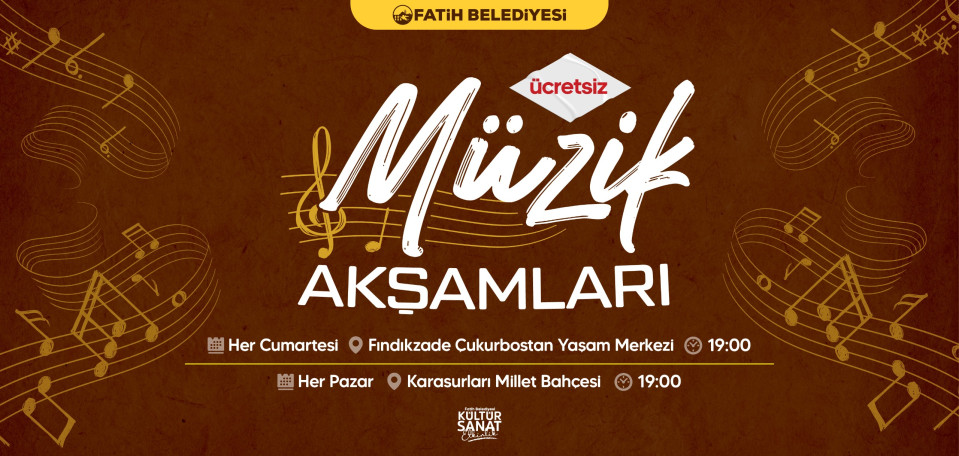 Fındıkzade Müzik Akşamları Fındıkzade Müzik Akşamları