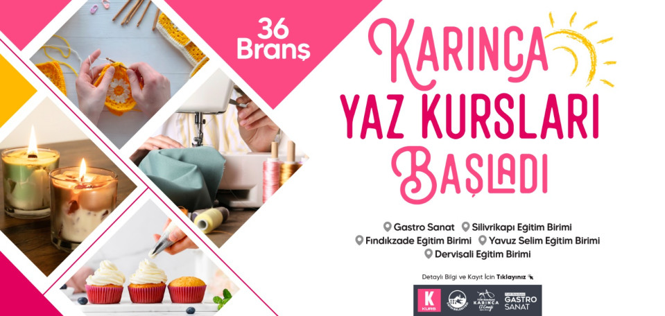 Karınca Yaz Kursları Karınca Yaz Kursları