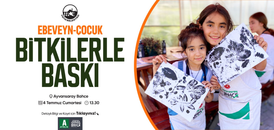 Ebeveyn Çocuk Bitkilerle Baskı Ebeveyn Çocuk Bitkilerle Baskı