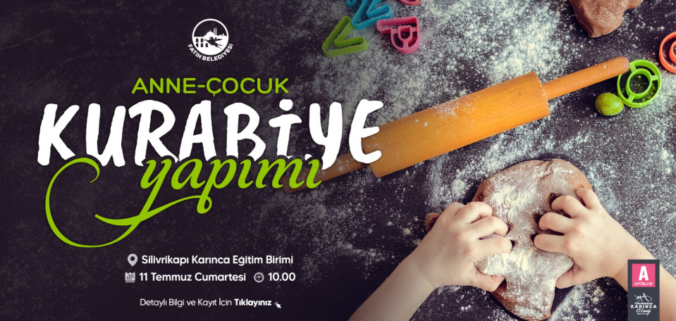Anne Çocuk Kurabiye Yapımı Anne Çocuk Kurabiye Yapımı