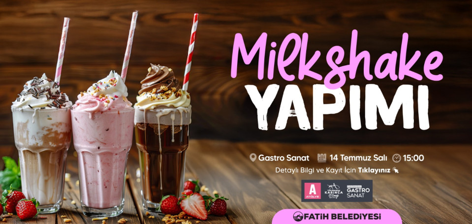 Milkshake Yapımı Milkshake Yapımı