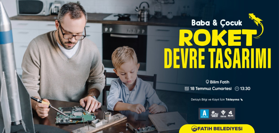 Baba-Çocuk Roket Lehimleme Baba-Çocuk Roket Lehimleme