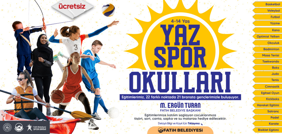 Yaz Spor Okulları Yaz Spor Okulları