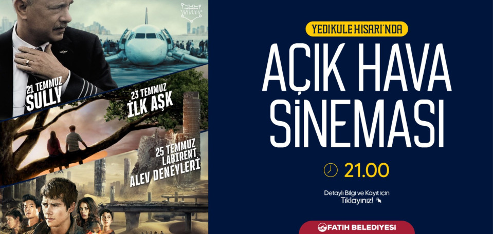 Yedikule Hisarı'nda Açık Hava Sineması Yedikule Hisarı'nda Açık Hava Sineması