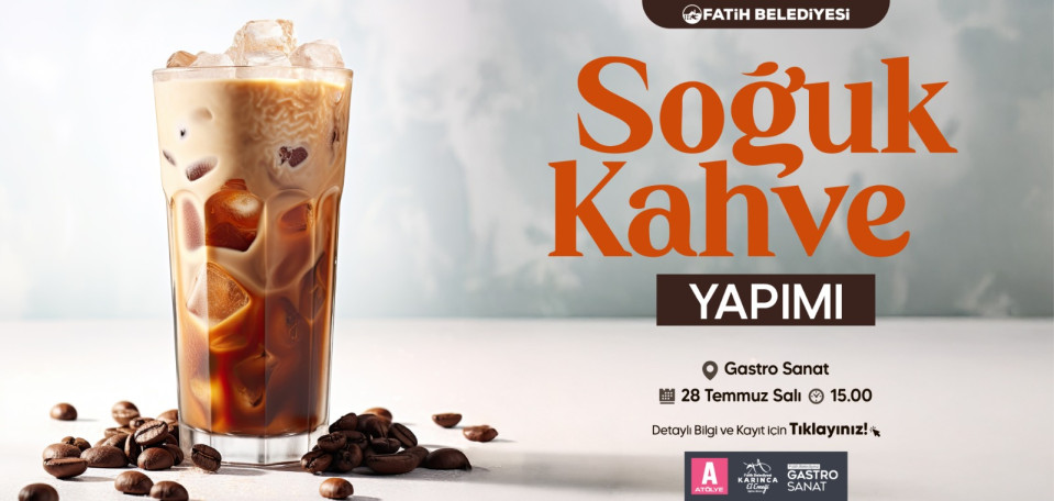 Soğuk Kahve Yapımı Soğuk Kahve Yapımı