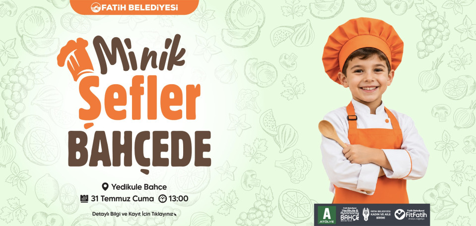 Minik Şefler Bahçe'de Minik Şefler Bahçe'de