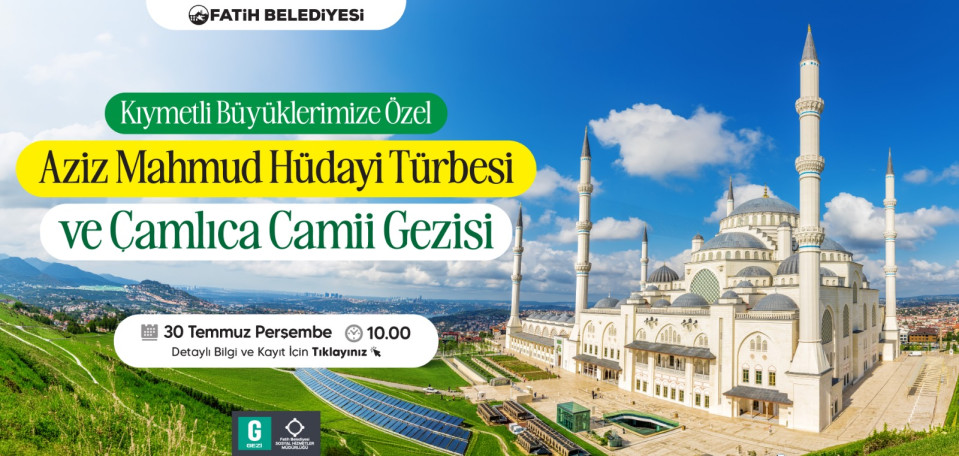 Kıymetli Büyüklerimize Özel Aziz Mahmud Hüdayi Türbesi ve Çamlıca Camii Gezisi Kıymetli Büyüklerimize Özel Aziz Mahmud Hüdayi Türbesi ve Çamlıca Camii Gezisi