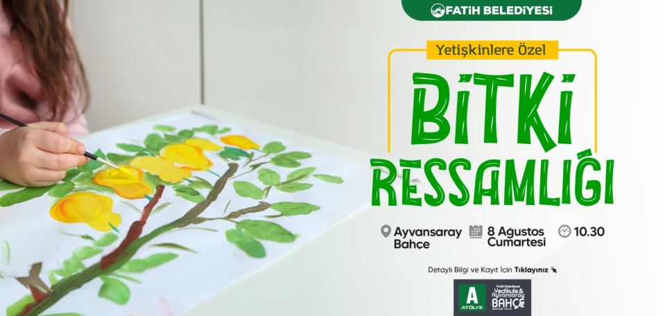Yetişkinlere Özel Bitki Ressamlığı Yetişkinlere Özel Bitki Ressamlığı