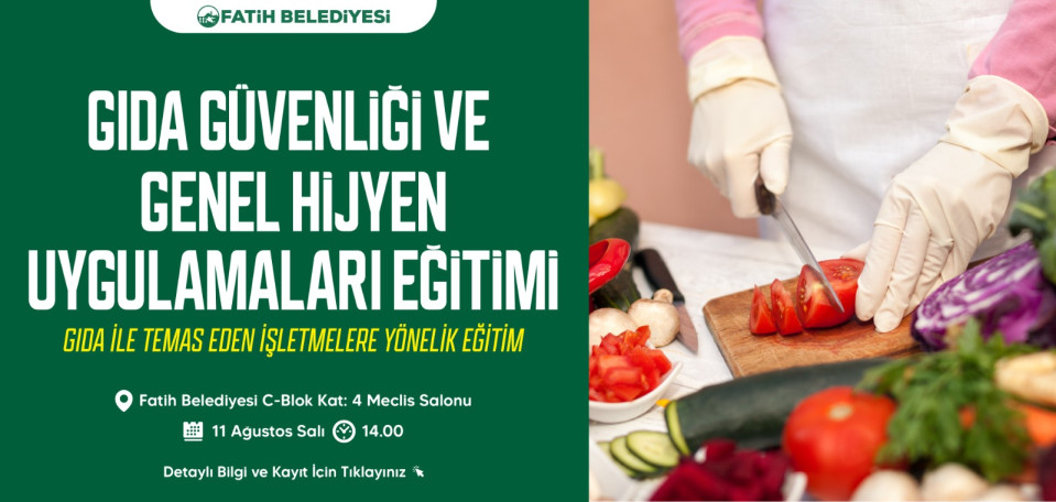Gıda Güvenliği ve Hijyen Uygulamaları Gıda Güvenliği ve Hijyen Uygulamaları