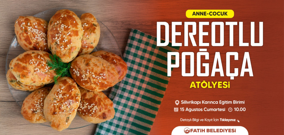Anne-Çocuk Dereotlu Poğaça Anne-Çocuk Dereotlu Poğaça