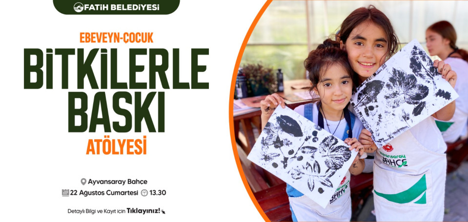 Bitkilerle Baskı Bitkilerle Baskı