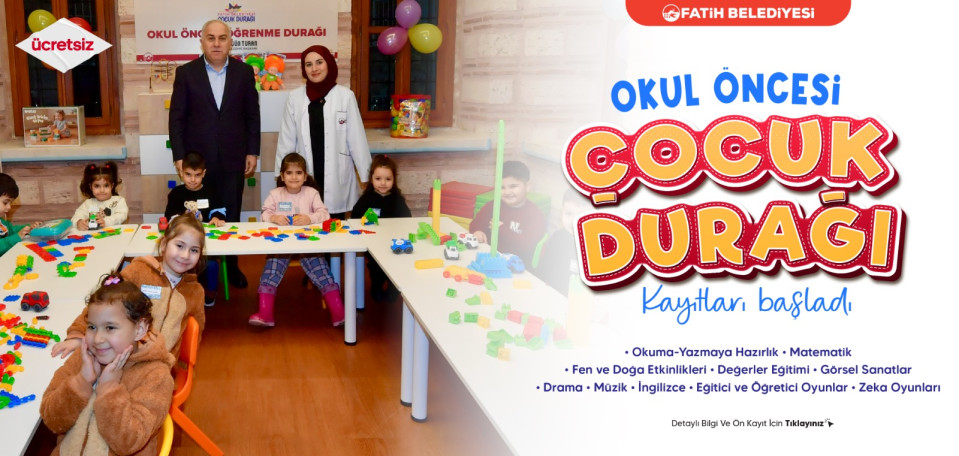 Çocuk Durağı Kayıtları Başladı Çocuk Durağı Kayıtları Başladı