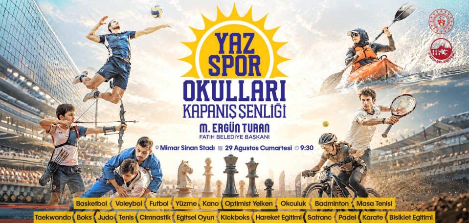 Yaz Spor Okulları Kapanış Yaz Spor Okulları Kapanış