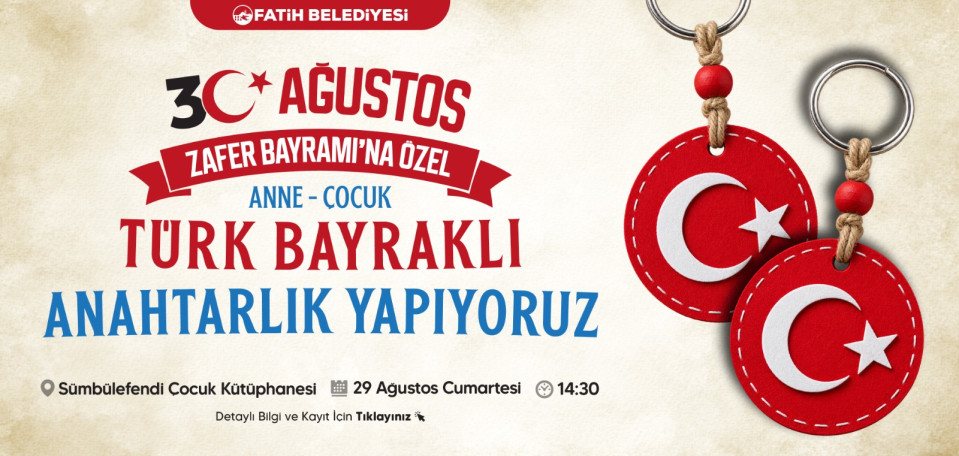 Türk Bayraklı Anahtarlık Türk Bayraklı Anahtarlık