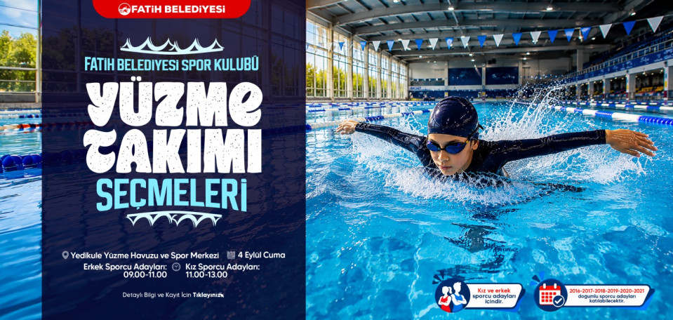 Spor Kulübü Yüzme Takımı Seçmeleri Spor Kulübü Yüzme Takımı Seçmeleri