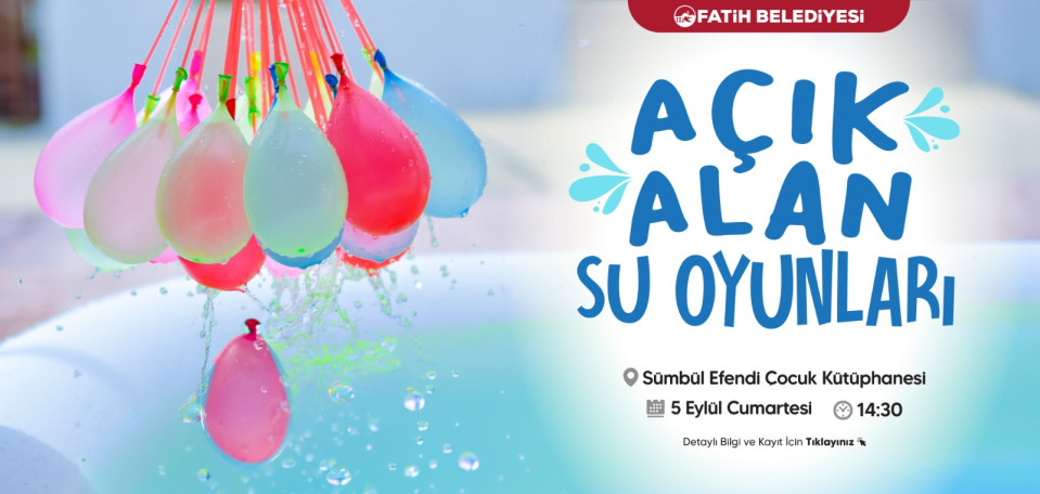 Açık Alan Su Oyunları Açık Alan Su Oyunları