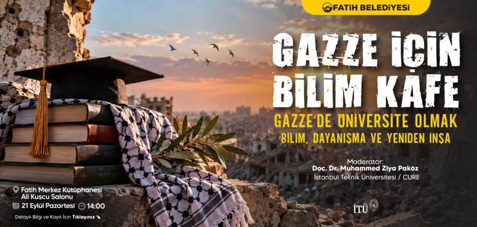Gazze İçin Bilim Kafe Gazze İçin Bilim Kafe