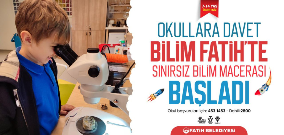 Okullar Bilim Fatih'te Okullar Bilim Fatih'te