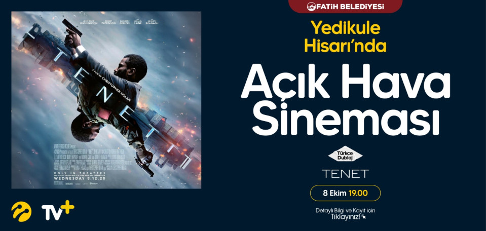 Açık Hava Sineması Turkcell Tenet Açık Hava Sineması Turkcell Tenet