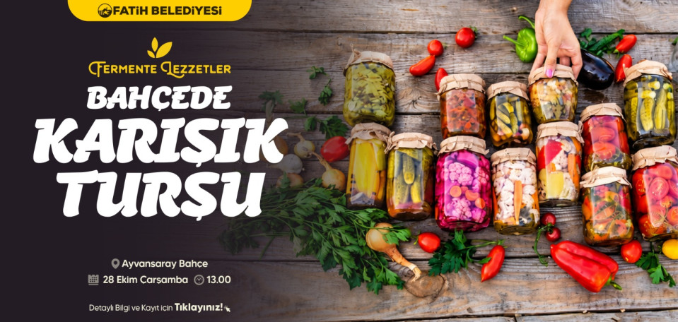 Bahçede Karışık Turşu Bahçede Karışık Turşu