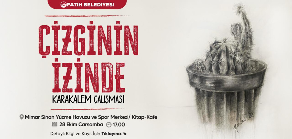 Çizginin İzinde Karakalem Çalışması Çizginin İzinde Karakalem Çalışması
